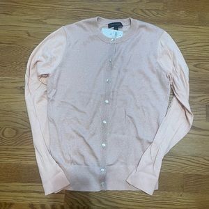 Ann Taylor size M pink cardigan.